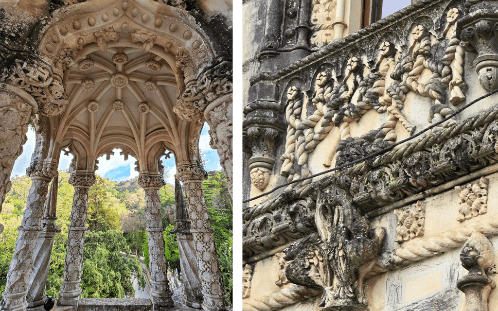 Quinta da Regaleira Manuelin Mimarisi Detayları