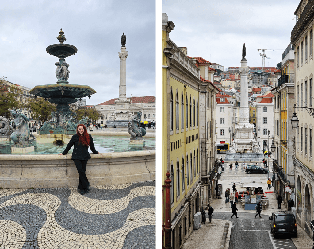 Lizbon Gezi Rehberi Rossio Meydanı