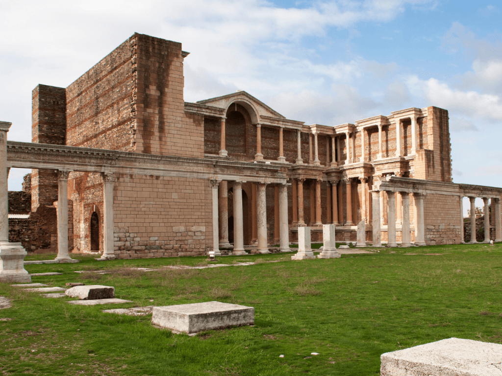 Sardes Antik Kenti'ndeki Gymnasium